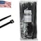 Kable Kontrol Cable Tie, 14 in L, Black, Nylon 6/6, 120 lb Strength CTUSA-14-120-100-BK - alternate 1